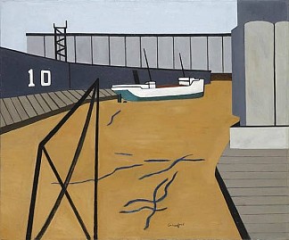 船和谷物升降机 Boat and Grain Elevators (1942)，罗尔斯顿·克劳福德