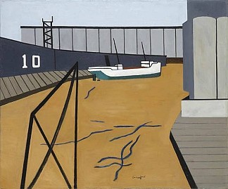 船和谷物升降机 Boat and Grain Elevators (1942)，罗尔斯顿·克劳福德