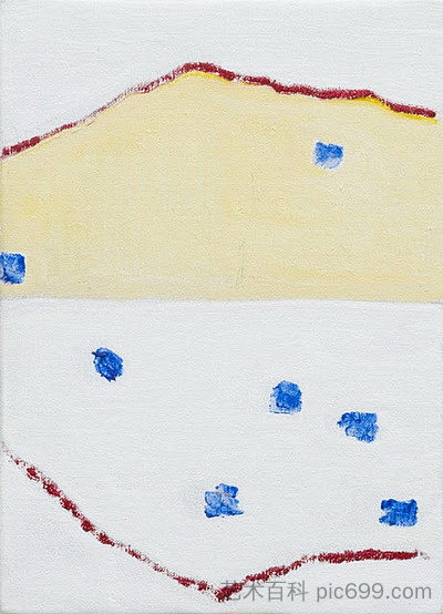 蓝点（8 个垂直/1） Blue Dots (8 Verticals/1) (2010)，拉乌尔·德·凯泽