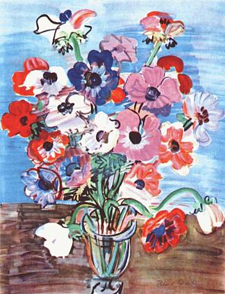 海葵 Anemones (1937)，劳尔·杜飞