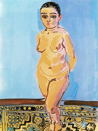 裸体站立 Standing Nude (1930)，劳尔·杜飞