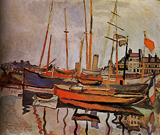 勒阿弗尔港 The Port of Le Havre (1906)，劳尔·杜飞