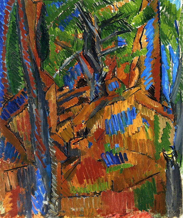 树 Trees (1913)，劳尔·杜飞