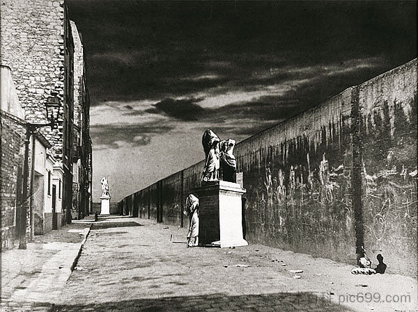 车站后面的街道 La Rue derrière la gare (1936)，拉乌尔·乌贝克