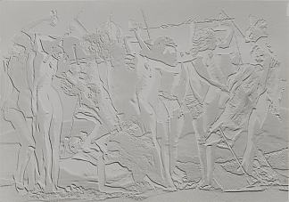 墙的模型 Maquette pour un mur (Model for a Wall) (1938)，拉乌尔·乌贝克