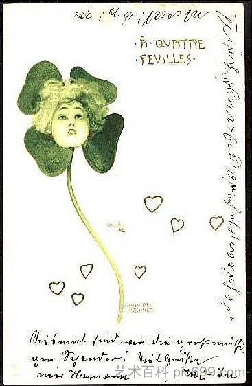 三叶草 Clovers (1899)，拉斐尔基什内尔