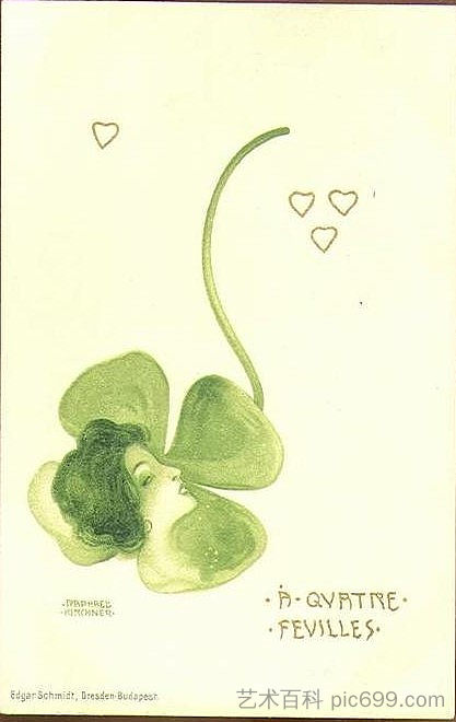 三叶草 Clovers (1899)，拉斐尔基什内尔