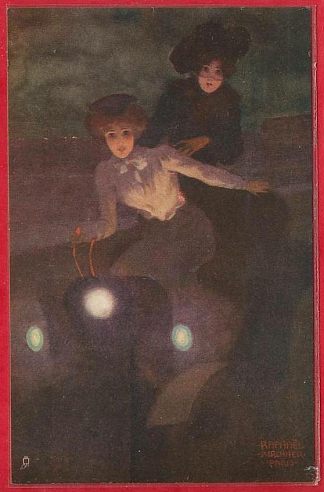 闪烁的驾驶者 Flashing Motorists (1904)，拉斐尔基什内尔