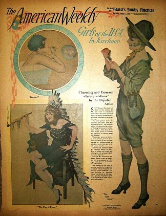 赫斯特的周日美国人 Hearst’s Sunday American (1917)，拉斐尔基什内尔