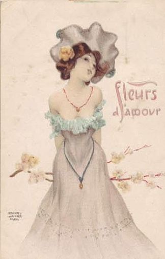 爱花 Love Flowers (1903)，拉斐尔基什内尔