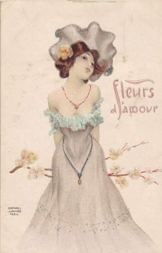 爱花 Love Flowers (1903)，拉斐尔基什内尔