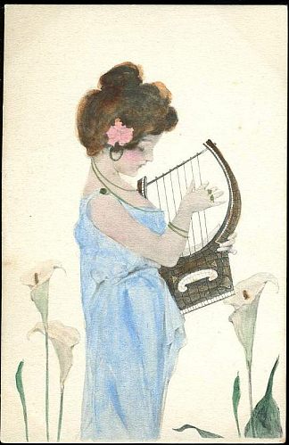 雅典少女 Maid of Athens (1900)，拉斐尔基什内尔
