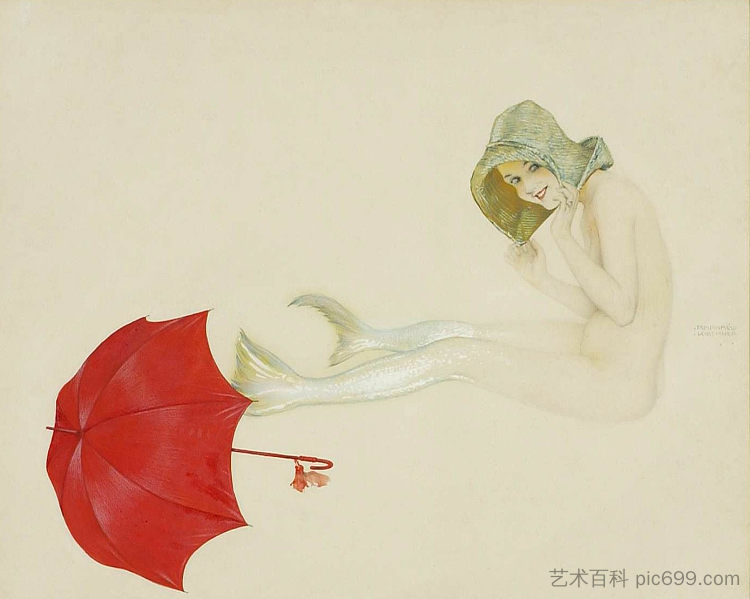 美人鱼 Mermaid (1910)，拉斐尔基什内尔