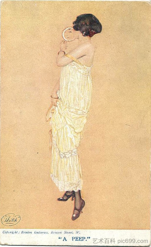 窥视 Peep (1916),拉斐尔基什内尔