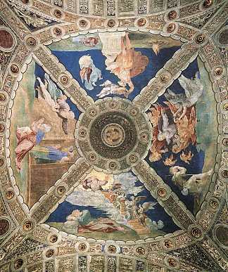 天花板 Ceiling (1513 – 1514)，拉斐尔