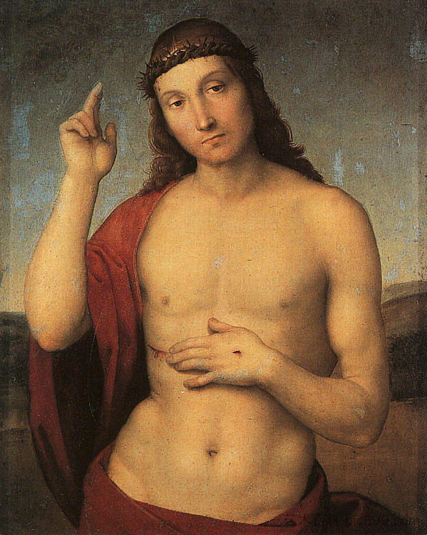 基督祝福 Christ Blessing (1502),拉斐尔