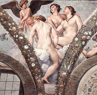 丘比特和三个恩典 Cupid and the Three Graces (1517)，拉斐尔