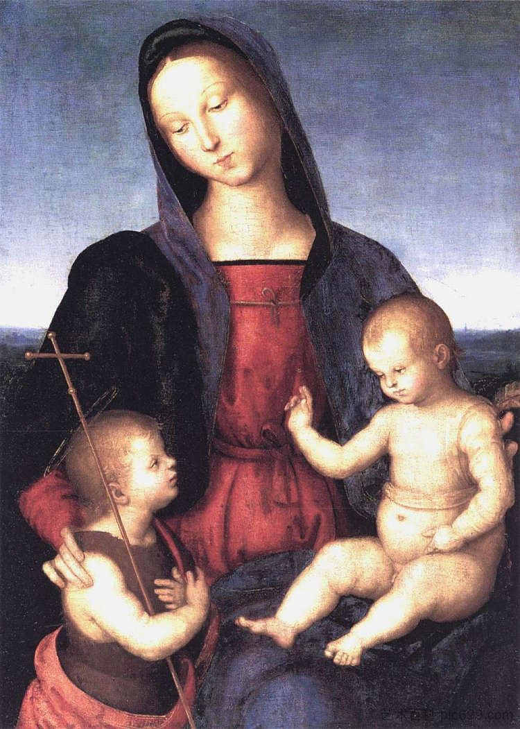 迪奥塔莱维·麦当娜 Diotalevi Madonna (1503)，拉斐尔