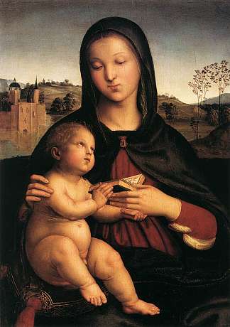 麦当娜和孩子 Madonna and Child (1503)，拉斐尔