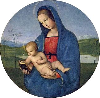 麦当娜·科内斯特布尔酒店 The Madonna Conestabile (1502)，拉斐尔