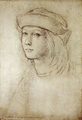 自画像 Self Portrait (c.1499)，拉斐尔