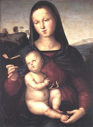 索莉·麦当娜 Solly Madonna (c.1502)，拉斐尔