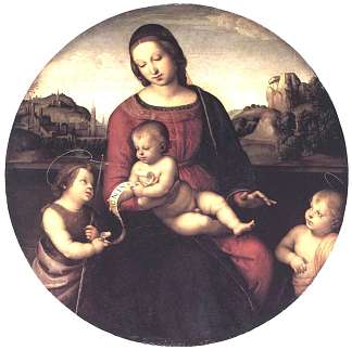 特拉诺娃麦当娜 Terranuova Madonna (c.1505)，拉斐尔