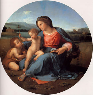 阿尔巴麦当娜酒店 The Alba Madonna (c.1511)，拉斐尔