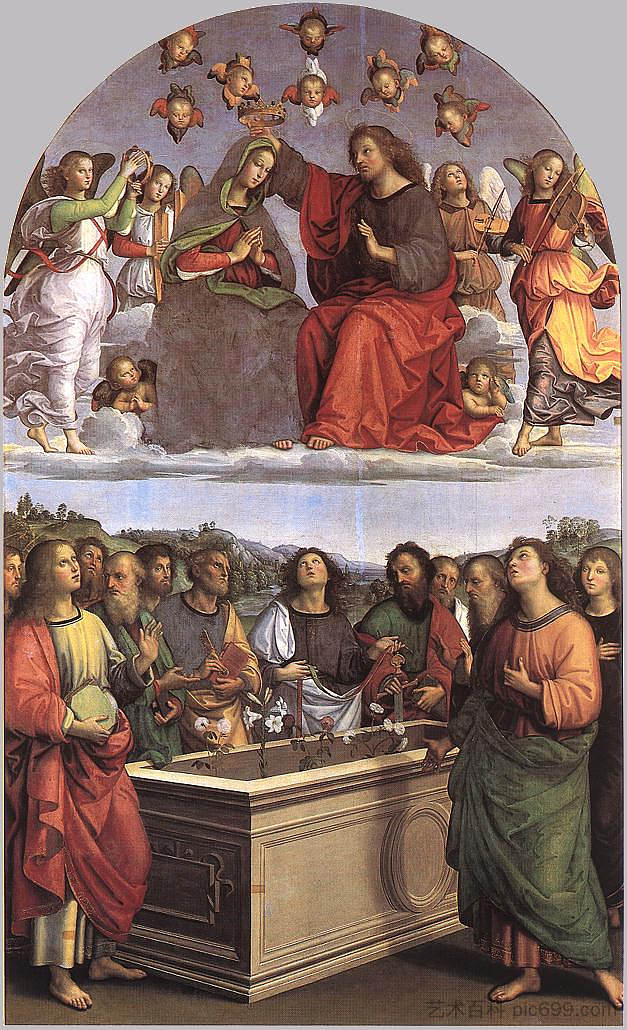 圣母加冕 The Crowning of the Virgin (1502 - 1503),拉斐尔