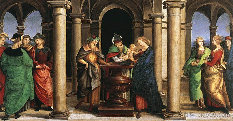 圣殿中的介绍 The Presentation in the Temple (1502 - 1503),拉斐尔