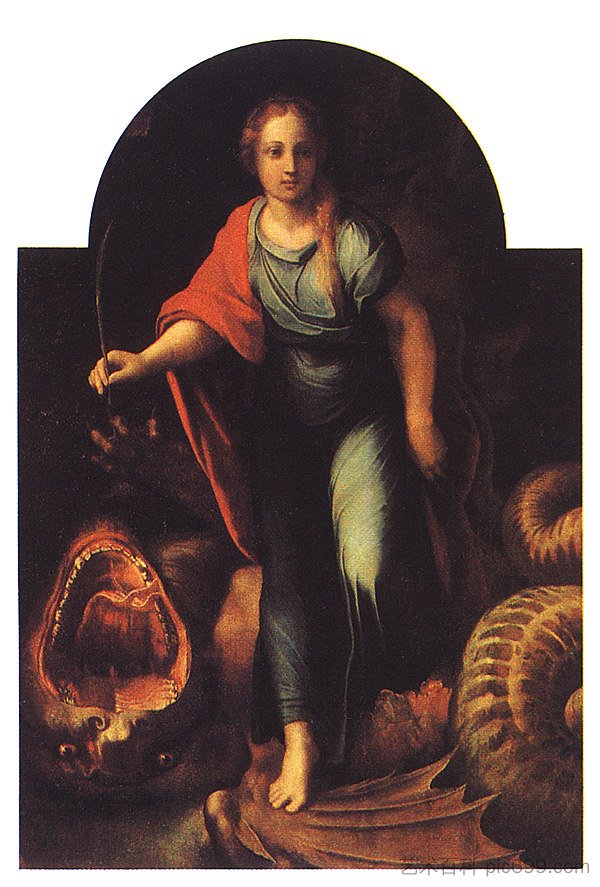 圣玛格丽特 Saint Margaret (1518),拉斐尔