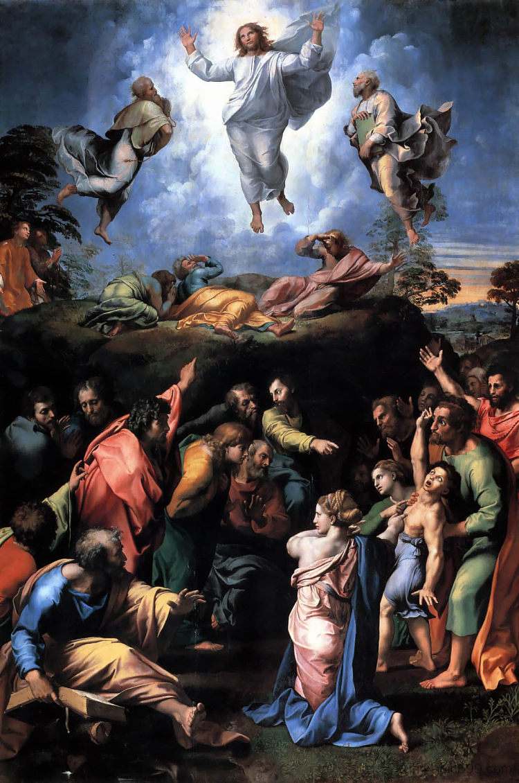 变形 The Transfiguration (1518 - 1520)，拉斐尔