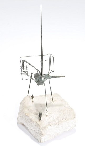 “无名政治犯”的工作模式（马奎特） Working Model for ‘The Unknown Political Prisoner’ (Maquette) (1953)，雷格·巴特勒