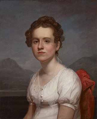 海伦·米勒的肖像（查尔斯·G·麦克莱恩夫人） Portrait of Helen Miller (mrs. Charles G. Mclean)，伦勃朗·皮尔