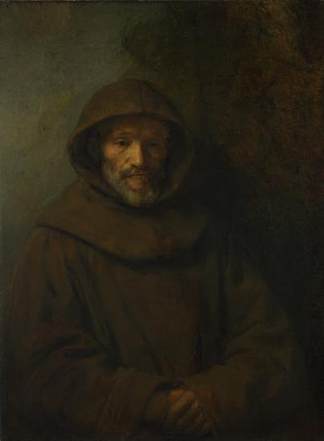 方济各会修士 A Franciscan Friar (1659)，伦勃朗