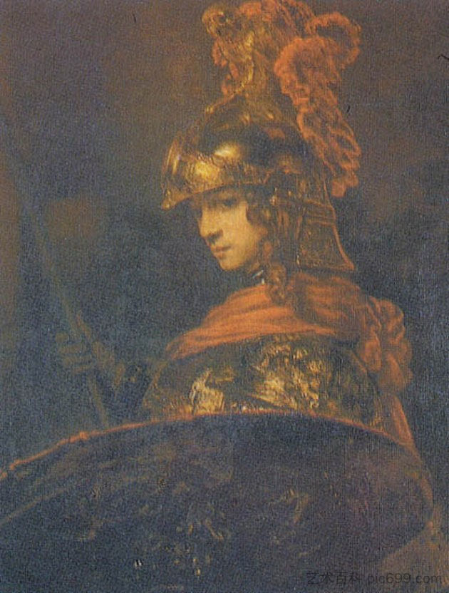 亚历山大大帝 Alexander the Great (c.1655),伦勃朗