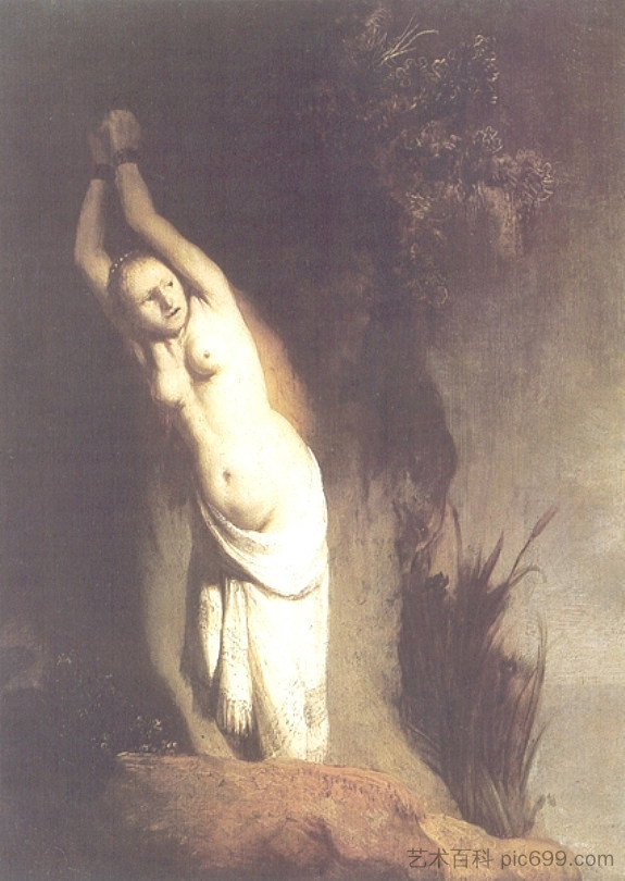 仙女座 Andromeda (1631)，伦勃朗