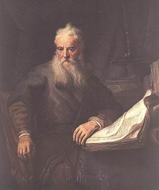 使徒保罗 Apostle Paul (1635)，伦勃朗