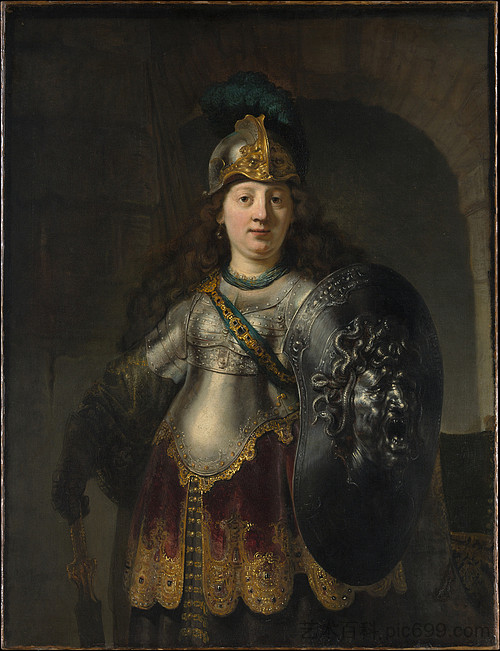 贝罗娜 Bellona (1633),伦勃朗