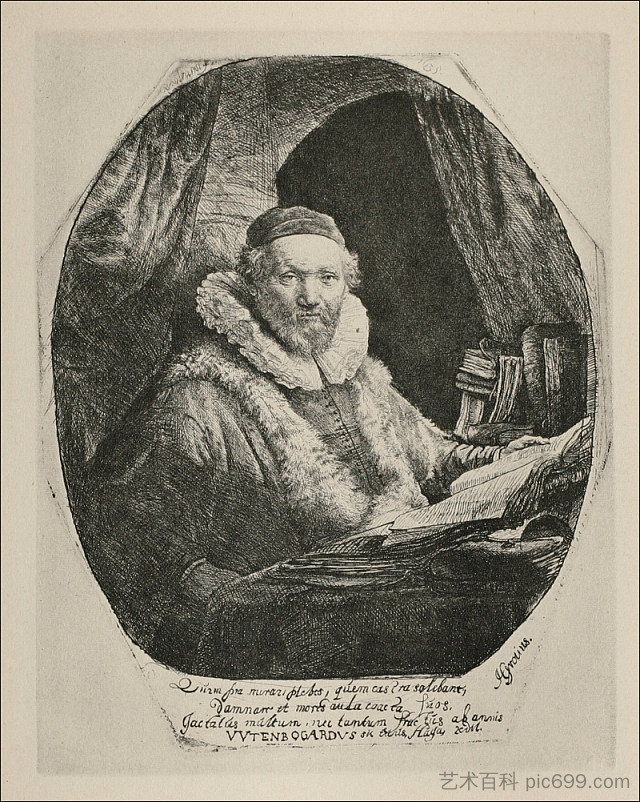 约翰内斯·乌伊滕博达尔德 Johannes Uijtenbodaerd (1635),伦勃朗