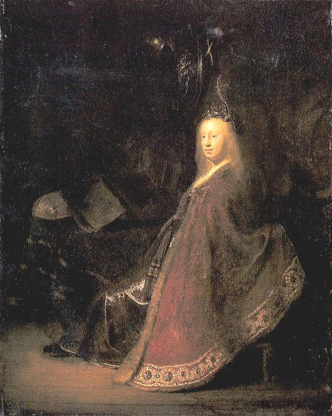 密涅瓦 Minerva (1632),伦勃朗