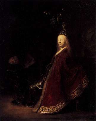密涅瓦 Minerva (c.1631)，伦勃朗