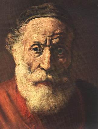 老人 Old man (c.1652 – c.1654)，伦勃朗