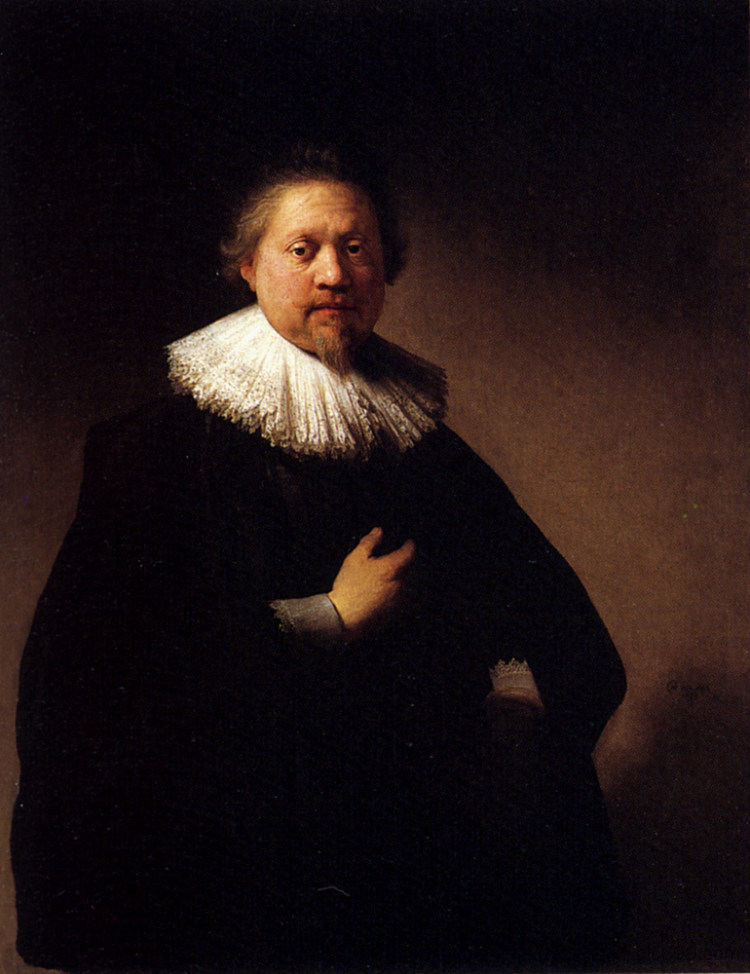 一个男人的肖像 Portrait Of A Man (1632)，伦勃朗