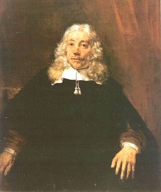 一个人的画像 Portrait of a Man (1667)，伦勃朗