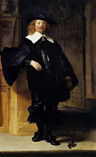 安德里斯·德·格雷夫的肖像 Portrait of Andries de Graeff (1639)，伦勃朗