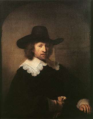 尼古拉斯·范·班贝克的肖像 Portrait of Nicolas van Bambeeck (1641)，伦勃朗