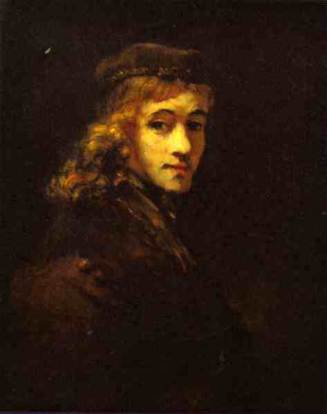 艺术家的儿子提图斯的肖像 Portrait of Titus, the Artist's Son (1668)，伦勃朗