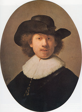 自画像 Self-portrait (1632)，伦勃朗