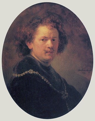 自画像 Self-portrait (1633)，伦勃朗